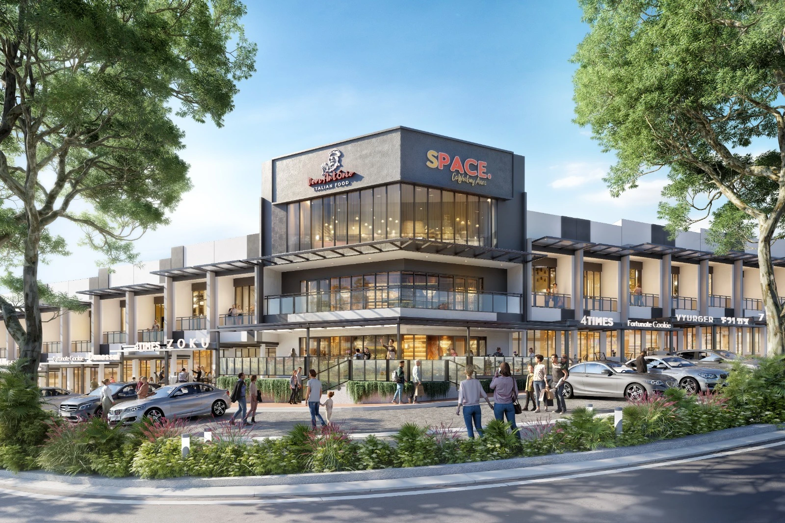 Visualisasi Ruko Teraz Belanzza